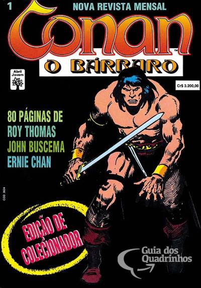 Conan, O Bárbaro n° 1 - Abril