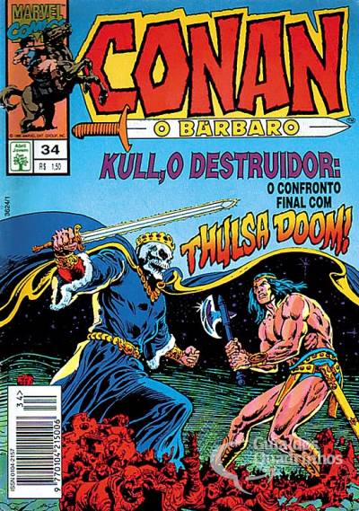 Conan, O Bárbaro n° 34 - Abril