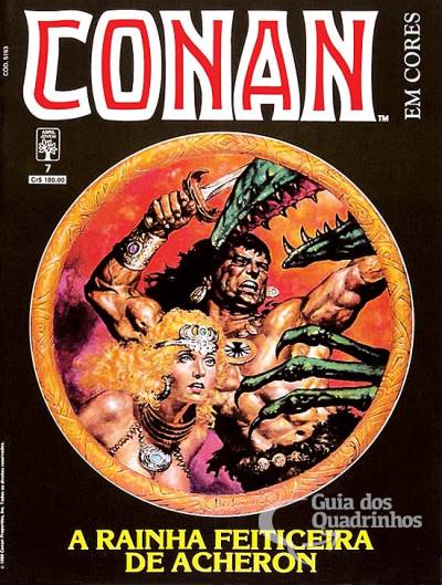Espada Selvagem de Conan em Cores,  A n° 7 - Abril