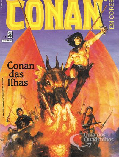 Espada Selvagem de Conan em Cores,  A n° 11 - Abril