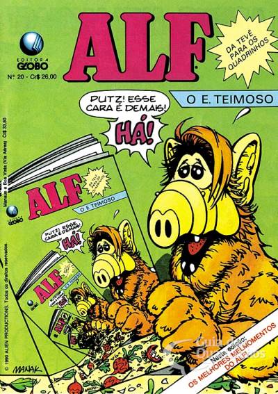 Alf - O E. Teimoso n° 20 - Globo