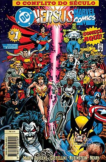 DC Versus Marvel n° 1 - Abril