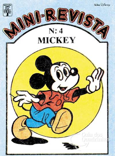 Mini-Revista - Walt Disney n° 4 - Abril