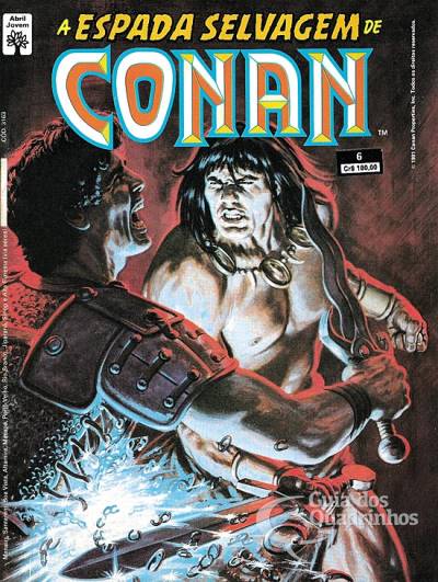 Espada Selvagem de Conan - Reedição, A n° 6 - Abril