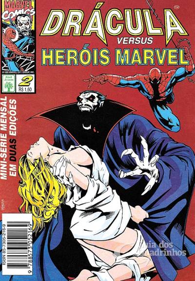 Drácula Versus Heróis Marvel n° 2 - Abril