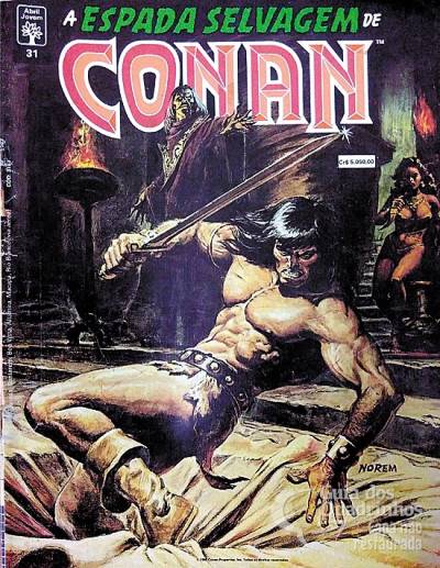 Espada Selvagem de Conan - Reedição, A n° 31 - Abril