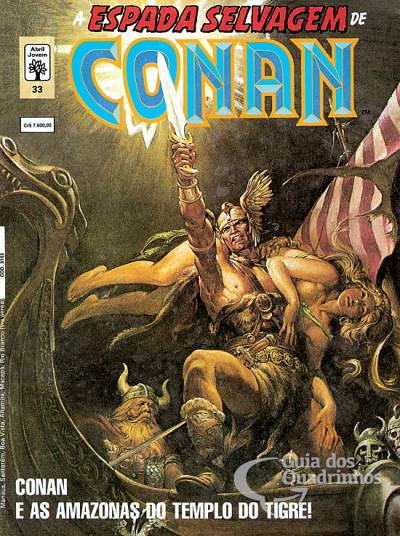 Espada Selvagem de Conan - Reedição, A n° 33 - Abril