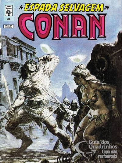 Espada Selvagem de Conan - Reedição, A n° 34 - Abril