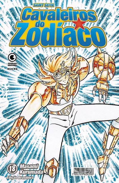 Cavaleiros do Zodíaco (2ª Edição) n° 18 - Conrad