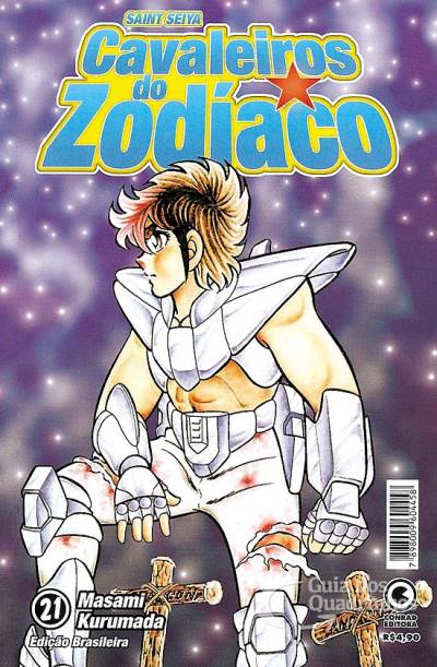 Cavaleiros do Zodíaco (2ª Edição) n° 21 - Conrad