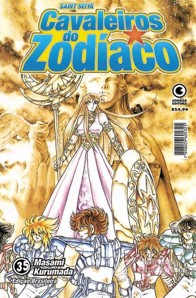 Cavaleiros do Zodíaco (2ª Edição) n° 35 - Conrad