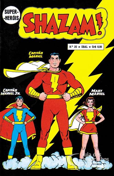 Shazam! (Super-Heróis) em Formatinho n° 20 - Ebal