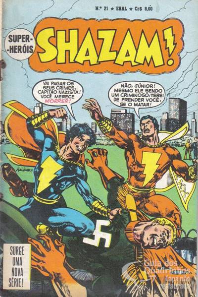 Shazam! (Super-Heróis) em Formatinho n° 21 - Ebal