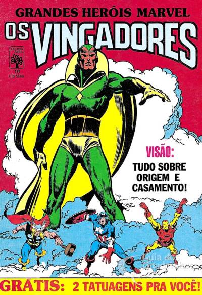 Grandes Heróis Marvel n° 10 - Abril