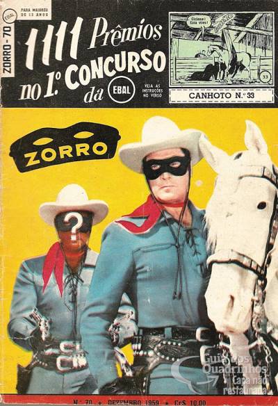 Zorro n° 70 - Ebal