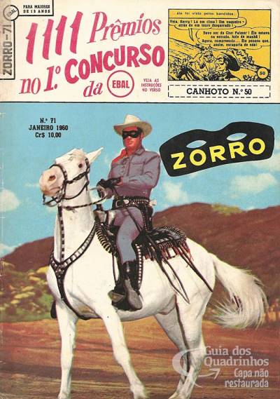 Zorro n° 71 - Ebal