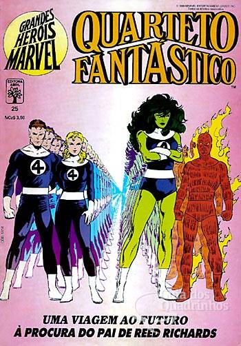 Grandes Heróis Marvel n° 25 - Abril