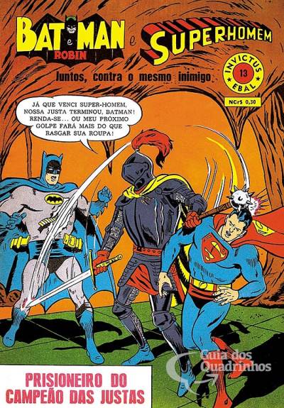 Batman & Super-Homem (Invictus) n° 13 - Ebal