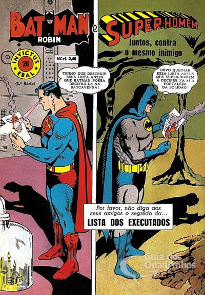 Batman & Super-Homem (Invictus) n° 26 - Ebal