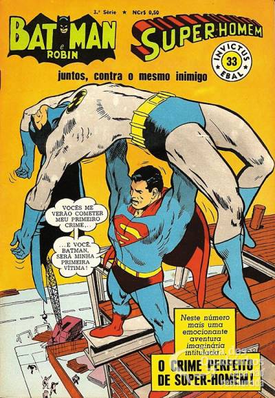 Batman & Super-Homem (Invictus) n° 33 - Ebal