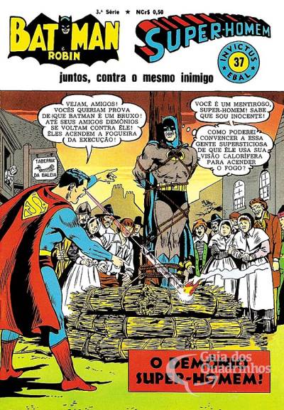 Batman & Super-Homem (Invictus) n° 37 - Ebal