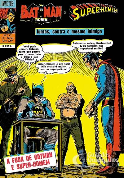 Batman & Super-Homem (Invictus) n° 47 - Ebal
