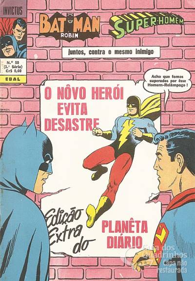 Batman & Super-Homem (Invictus) n° 50 - Ebal