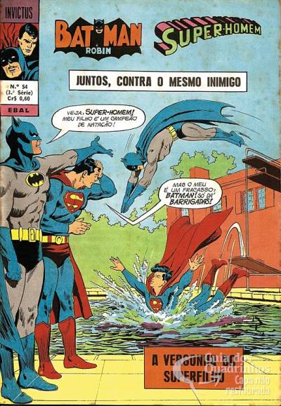 Batman & Super-Homem (Invictus) n° 54 - Ebal