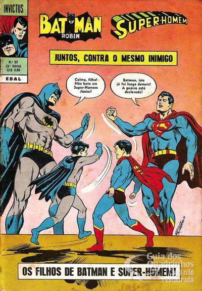 Batman & Super-Homem (Invictus) n° 57 - Ebal