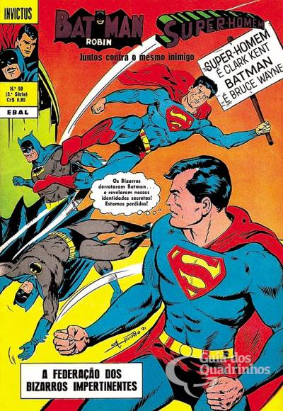 Batman & Super-Homem (Invictus) n° 59 - Ebal