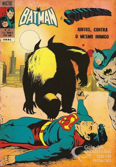Batman & Super-Homem (Invictus) n° 71 - Ebal