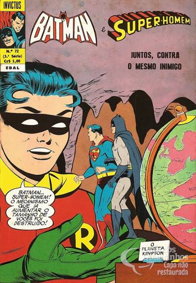 Batman & Super-Homem (Invictus) n° 72 - Ebal