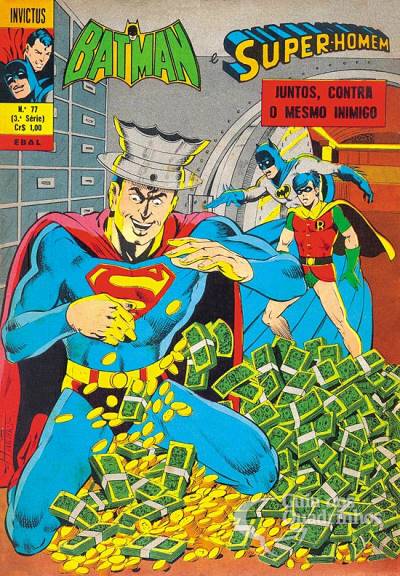 Batman & Super-Homem (Invictus) n° 77 - Ebal