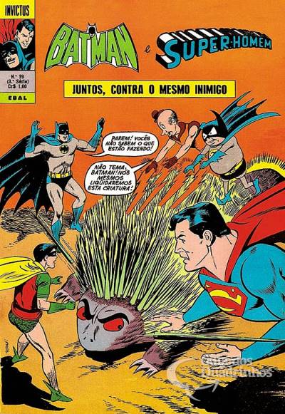 Batman & Super-Homem (Invictus) n° 79 - Ebal