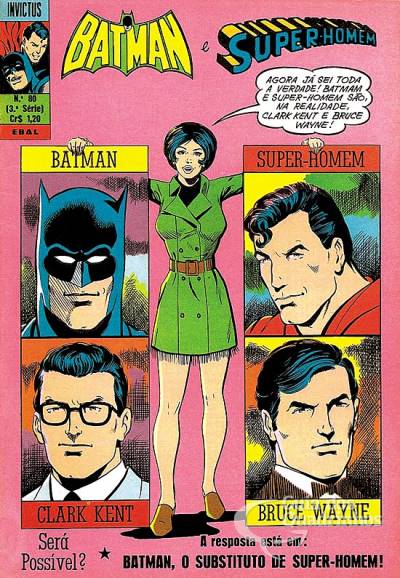 Batman & Super-Homem (Invictus) n° 80 - Ebal