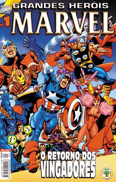 Grandes Heróis Marvel n° 1 - Abril