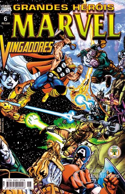 Grandes Heróis Marvel n° 6 - Abril