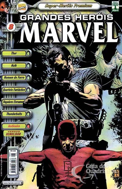 Grandes Heróis Marvel n° 8 - Abril