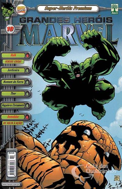 Grandes Heróis Marvel n° 10 - Abril