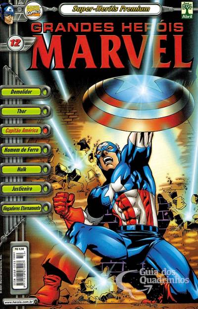Grandes Heróis Marvel n° 12 - Abril