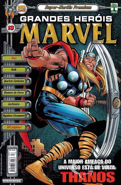Grandes Heróis Marvel n° 13 - Abril