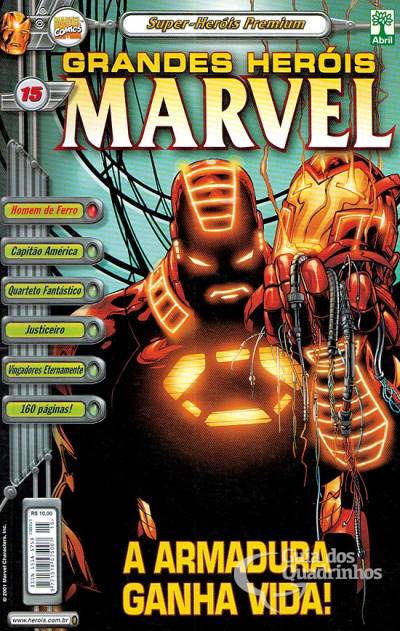 Grandes Heróis Marvel n° 15 - Abril