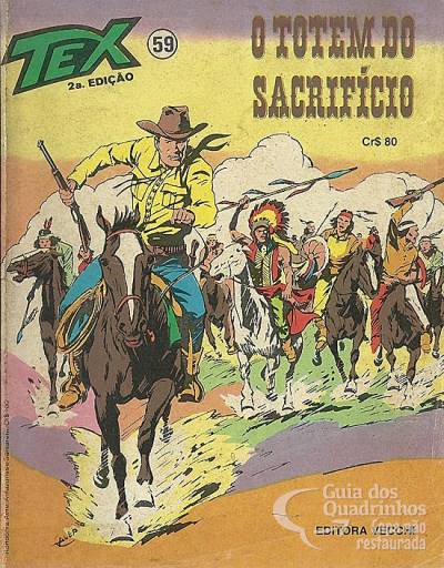 Tex - 2ª Edição n° 59 - Vecchi