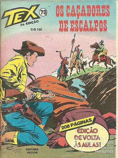 Tex - 2ª Edição n° 70 - Vecchi