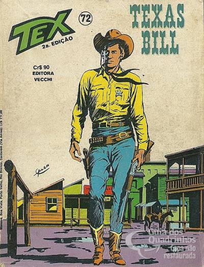 Tex - 2ª Edição n° 72 - Vecchi