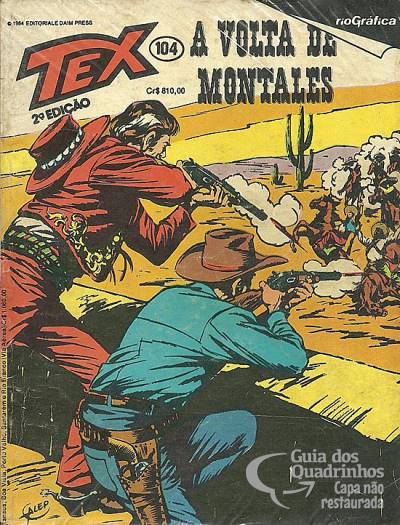 Tex - 2ª Edição n° 104 - Rge