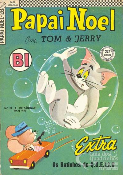 Tom & Jerry (Papai Noel) n° 26 - Ebal