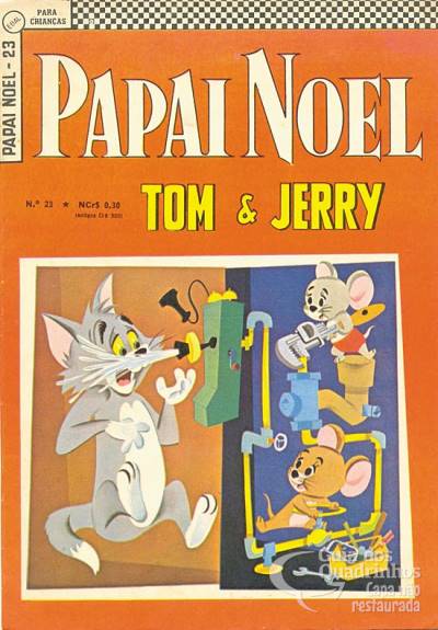 Tom & Jerry (Papai Noel) n° 23 - Ebal
