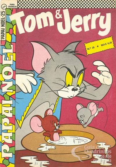 Tom & Jerry (Papai Noel) n° 25 - Ebal
