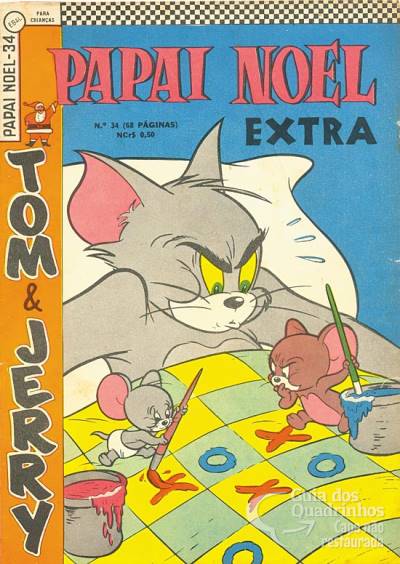 Tom & Jerry (Papai Noel) n° 34 - Ebal